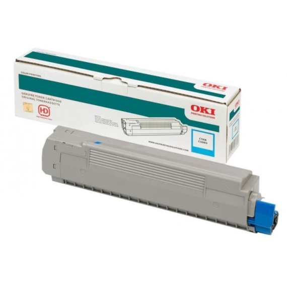 Toner OKI Pro8432WT Ciano