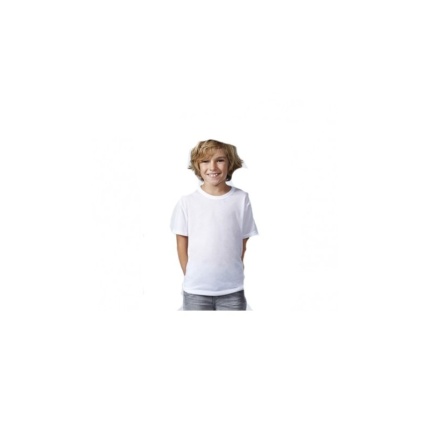 T-Shirt Bambino Poliestere 100% effetto cotone